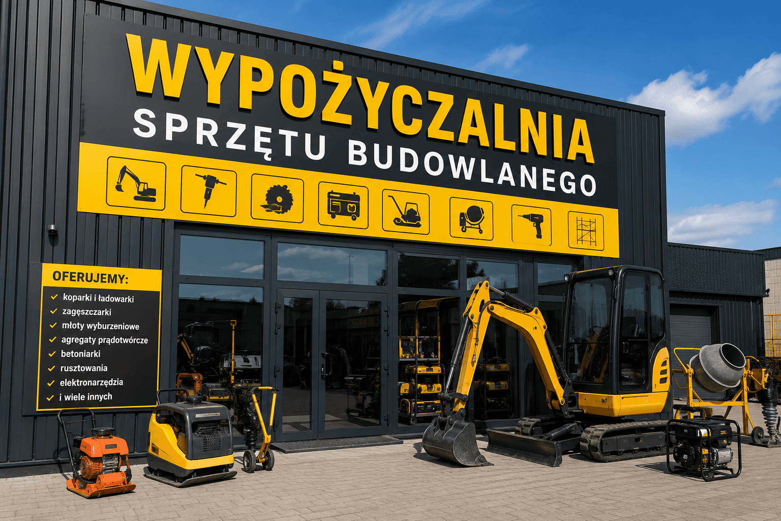 wypożyczalnia sprzętu budowlanego 2